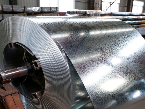 Galvanized steel sheet coil